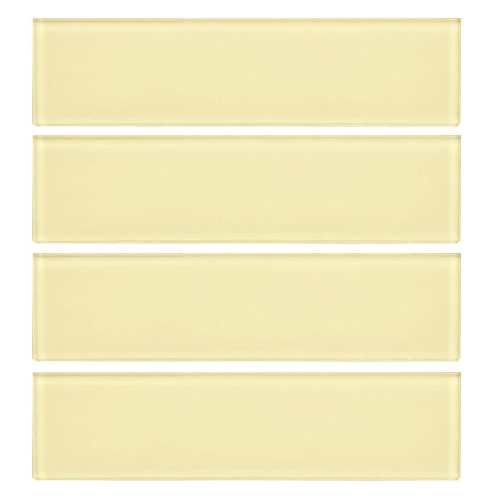 Pure Buttercup Glass Tile