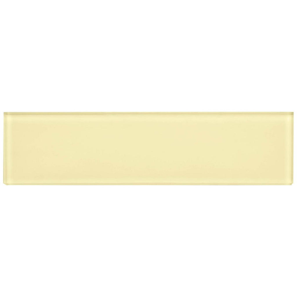 Pure Buttercup Glass Tile