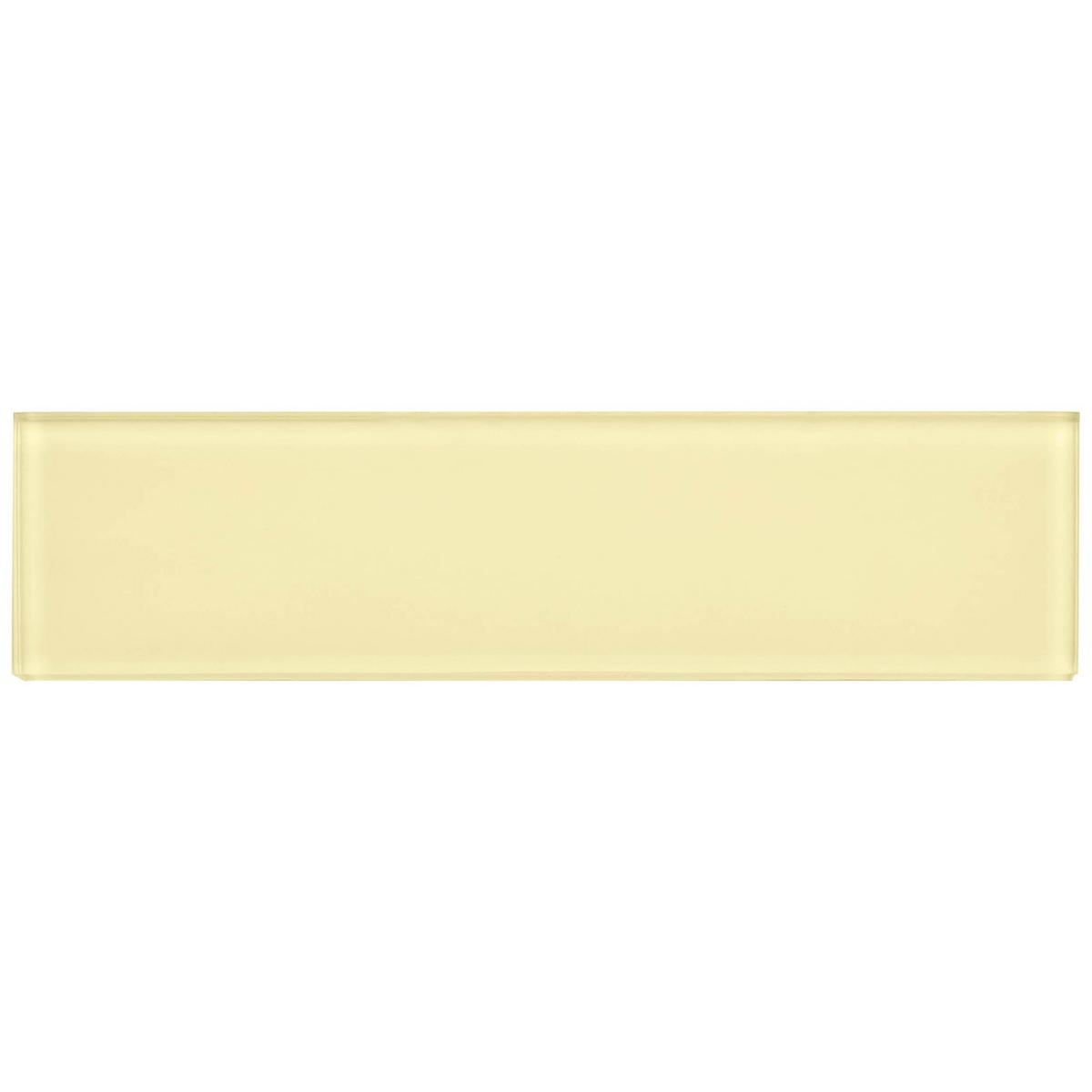 Pure Buttercup Glass Tile