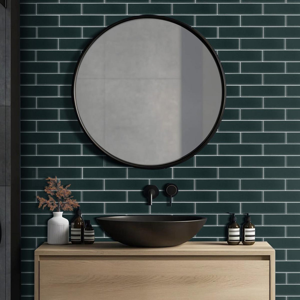 Pure Sapphire Glass Tile