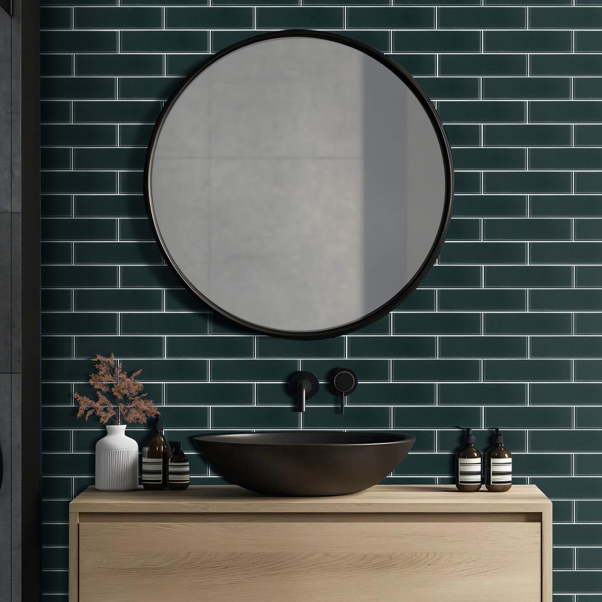 Pure Sapphire Glass Tile