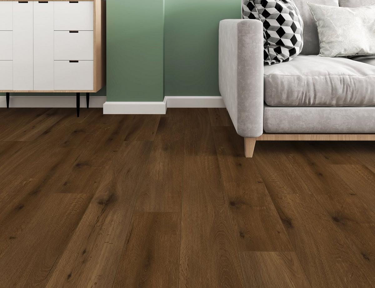 Tybee Oak Waterproof Rigid Core Luxury Vinyl Plank - Cork Pad