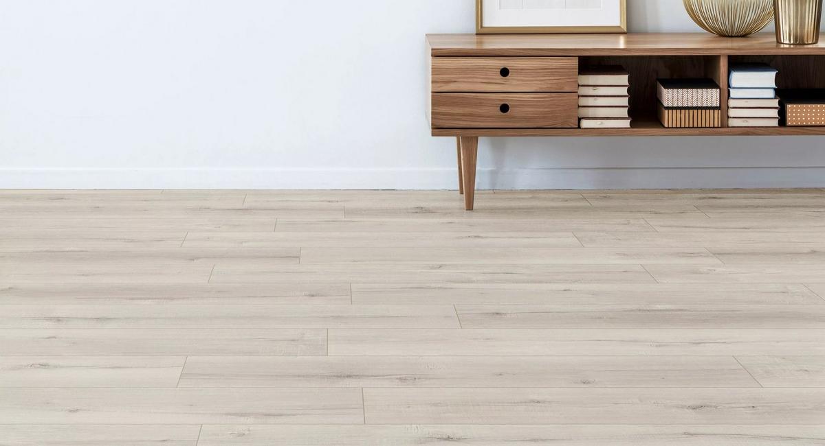 Brookstone Ivory Waterproof Rigid Core Luxury Vinyl Plank - Cork Pad