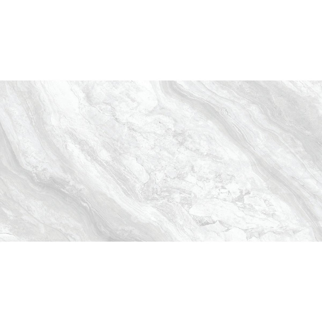 Harmony White Polished Porcelain Tile