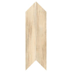 Canterbury Chestnut Chevron Wood Plank Matte Porcelain Tile