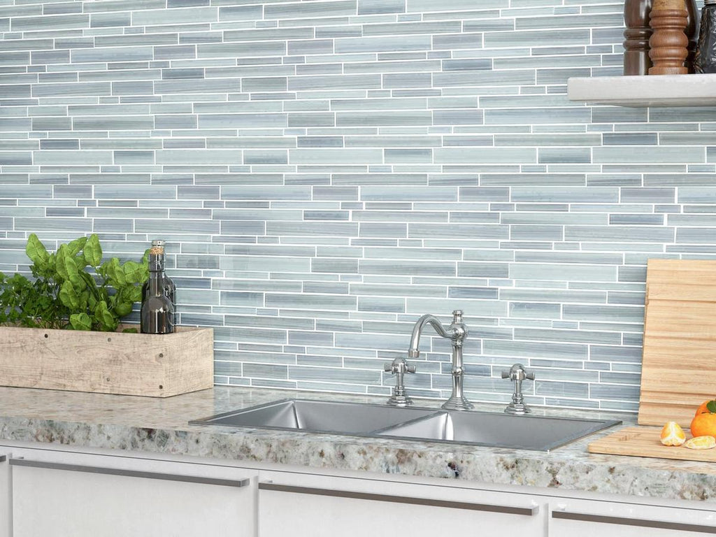 Tybee Island Linear Glass Mosaic