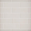 Ivory Brick Glass Mosaic
