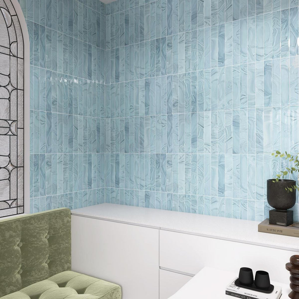 Nimbus Azul Glass Tile