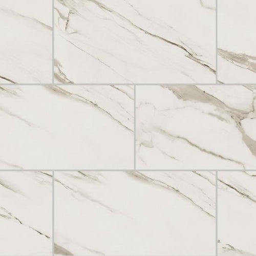 Ankara Marble Waterproof Rigid Core Luxury Vinyl Plank - Cork Pad