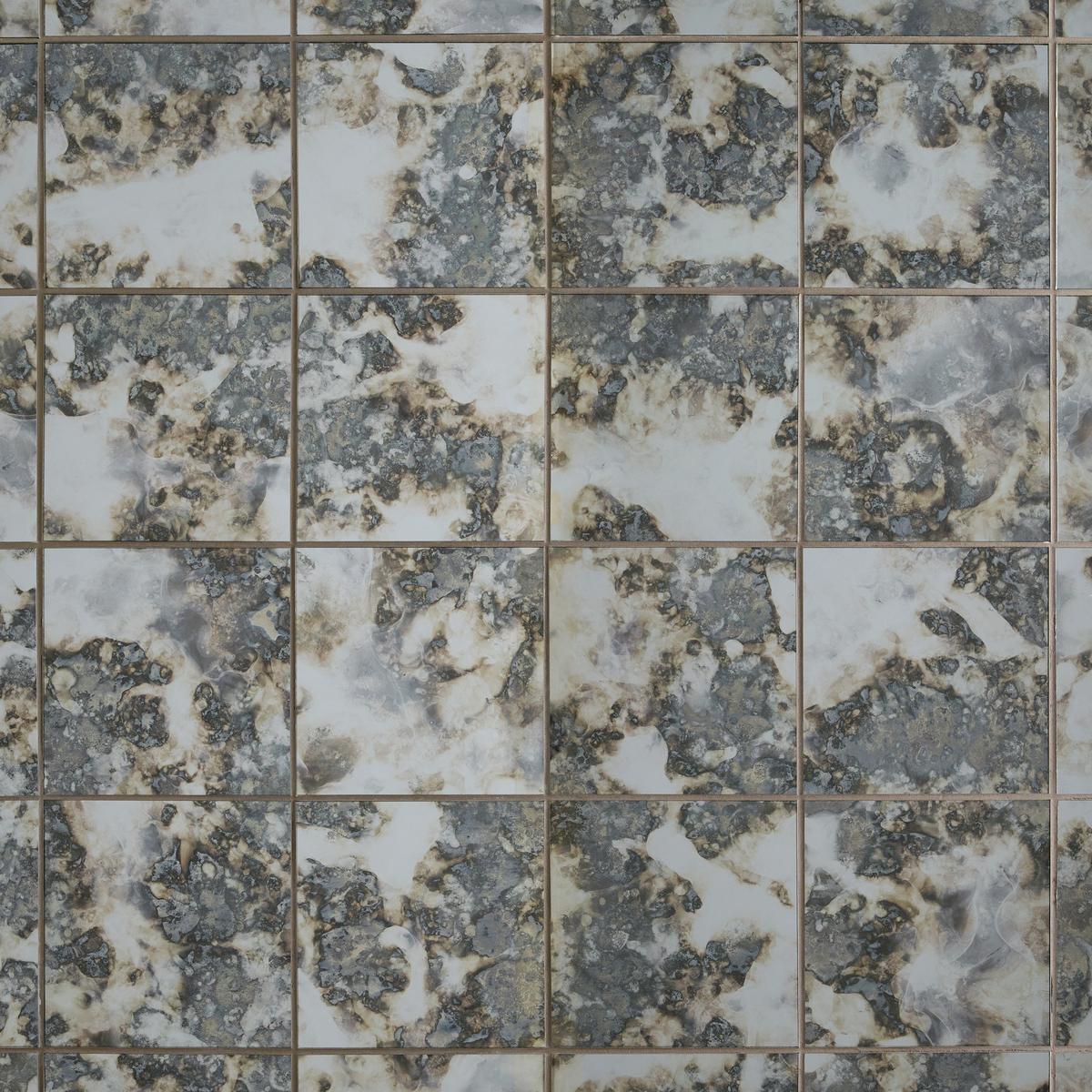 Smolder Antique Mirror Glass Tile