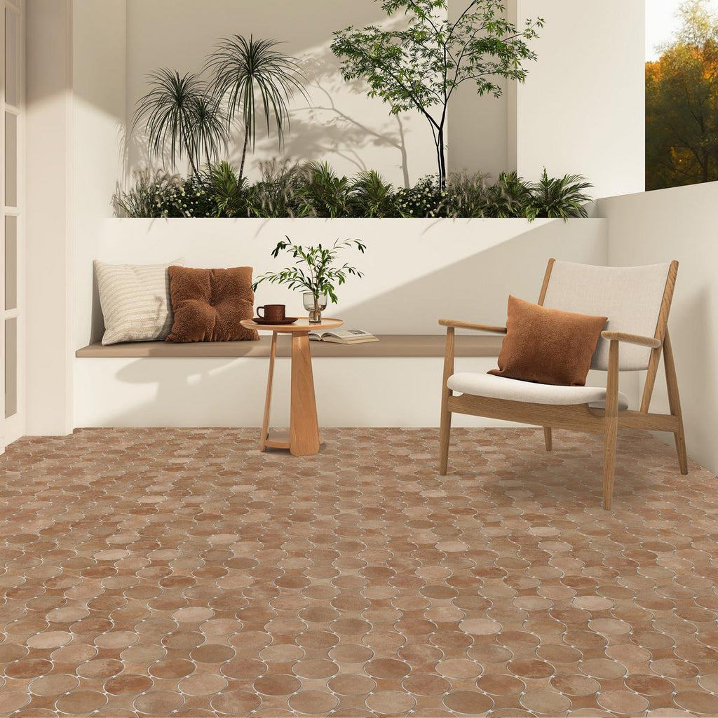 Taos Terracotta Porcelain Mosaic