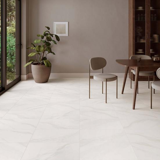 Andover White Matte Porcelain Tile