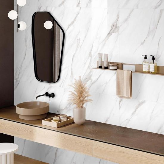Alto Bianco Polished Porcelain Tile
