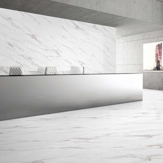 Alto Bianco Polished Porcelain Tile