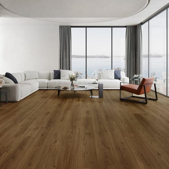 Arlington Oak Waterproof Rigid Core Luxury Vinyl Plank - Cork Pad