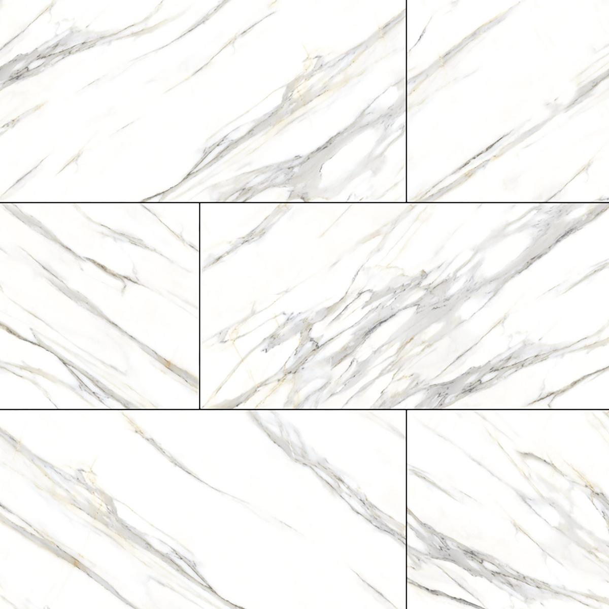 Celestial White Polished Porcelain Tile