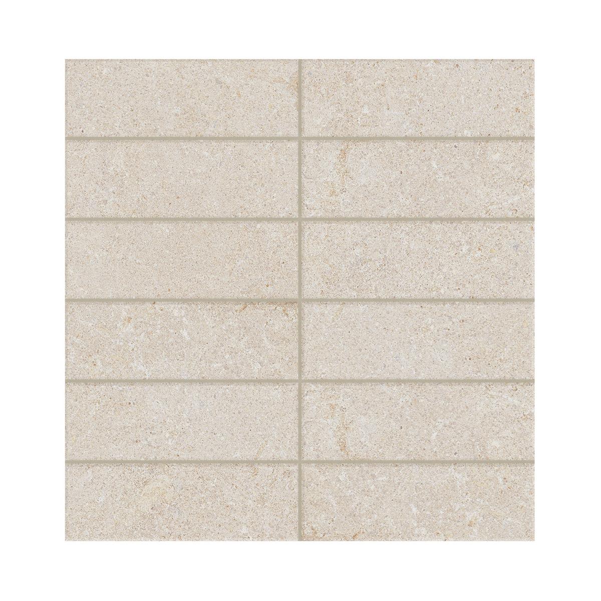 Capri Oat Stack Matte Porcelain Mosaic