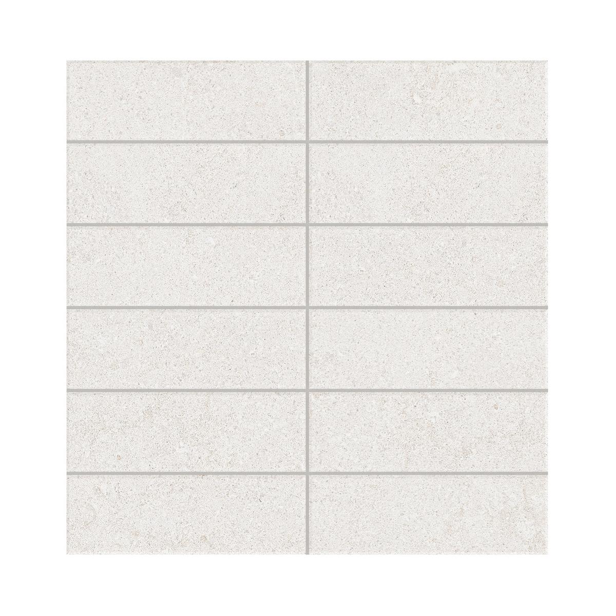 Capri Oyster Stack Matte Porcelain Mosaic