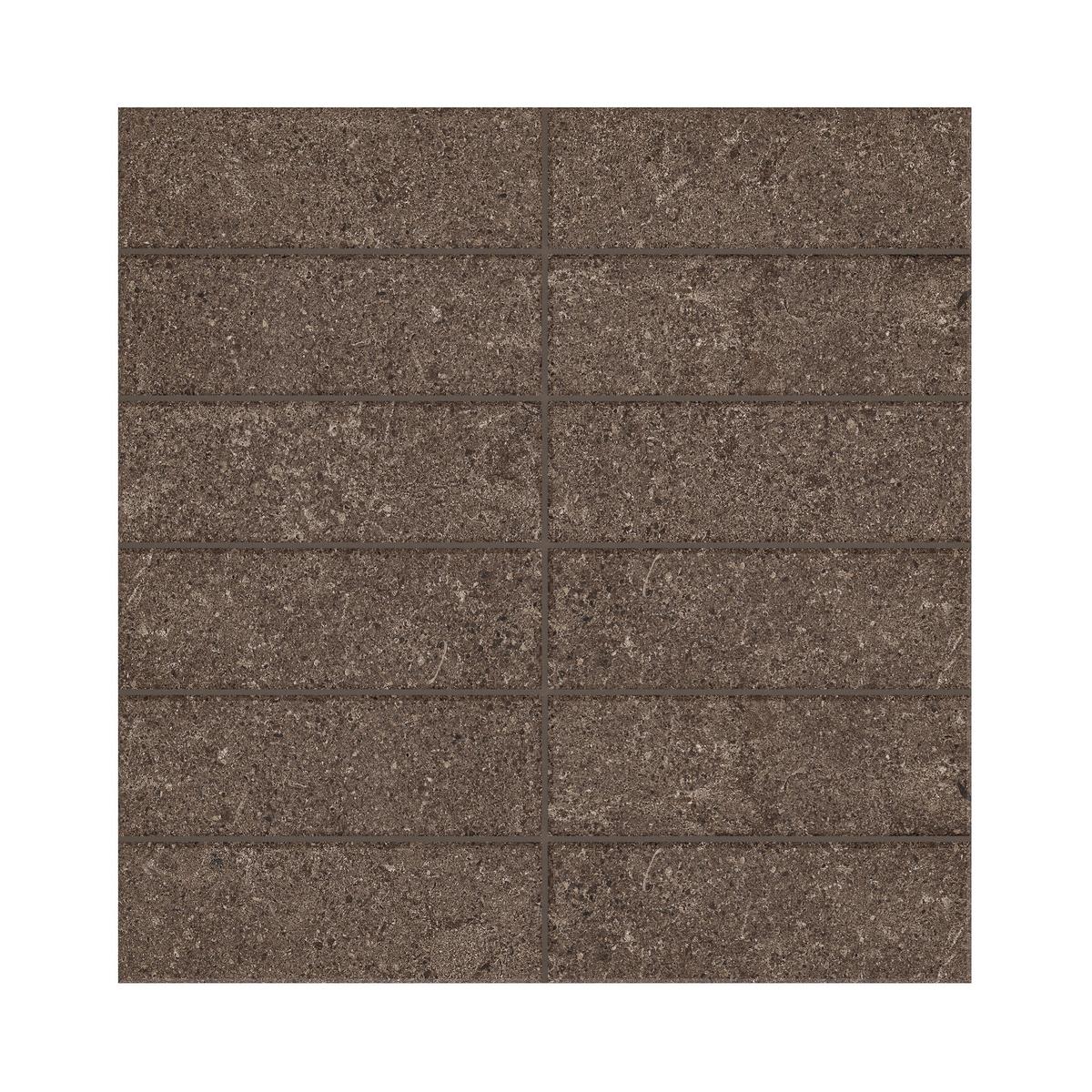 Capri Clove Stack Matte Porcelain Mosaic