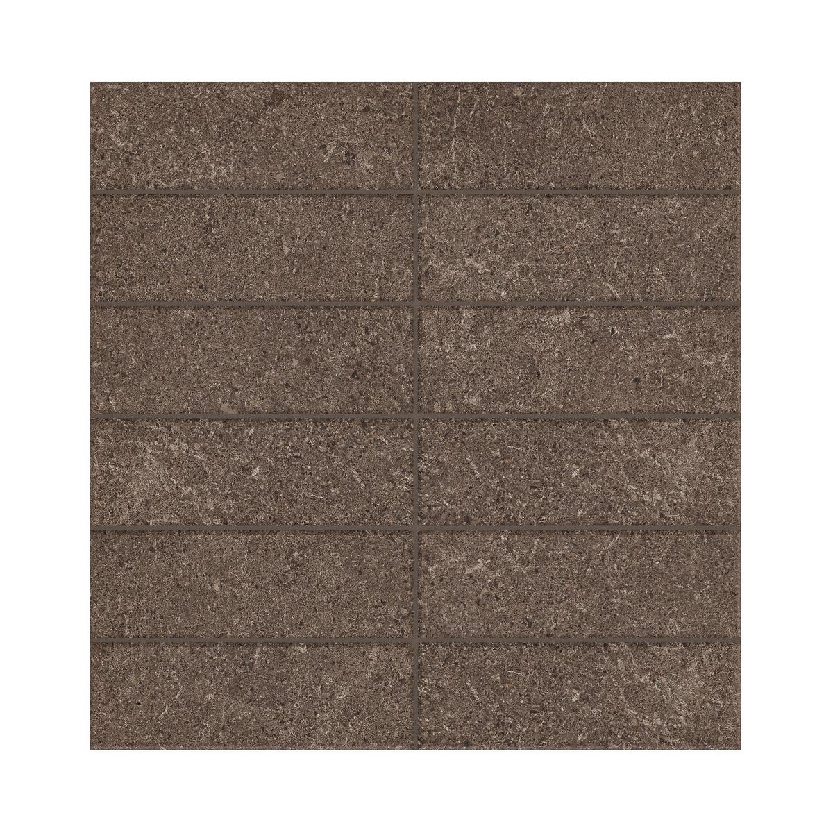 Capri Clove Stack Matte Porcelain Mosaic